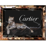 Tranh Khung Gương Báo Cartier 02