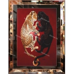 Tranh Khung Gương Báo Cartier 05