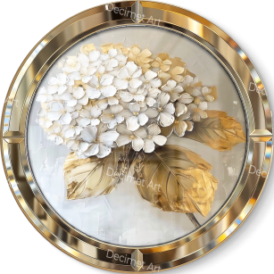 Tranh Khung Gương Hoa 004