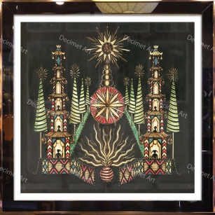 Tranh Khung Gương Lantern 01