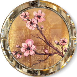 Tranh Khung Gương Hoa 006