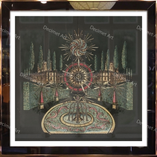 Tranh Khung Gương Lantern 03