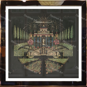 Tranh Khung Gương Lantern 04