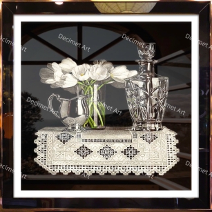 Tranh Khung Gương Tĩnh Vật 001