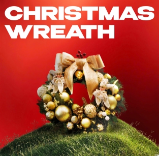 Vòng Nguyệt Quế Giáng Sinh Decimet Homedecor 2025