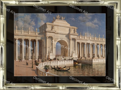 Tranh Phong Cảnh Kiến Trúc 08