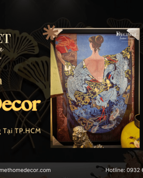 Decimet Home Decor - Địa chỉ mua tranh decor uy tín, chất lượng tại TP.HCM