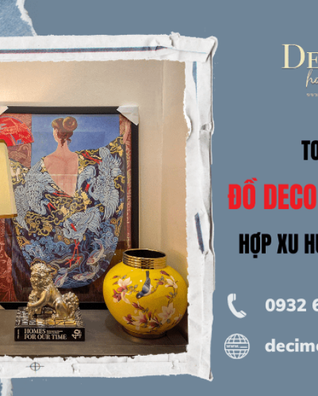 Top 5 món đồ decor treo tường hợp xu hướng năm 2023