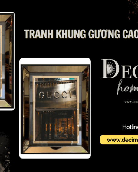 Tranh Khung Gương Cao Cấp Tân Phú - Decimet Homedecor