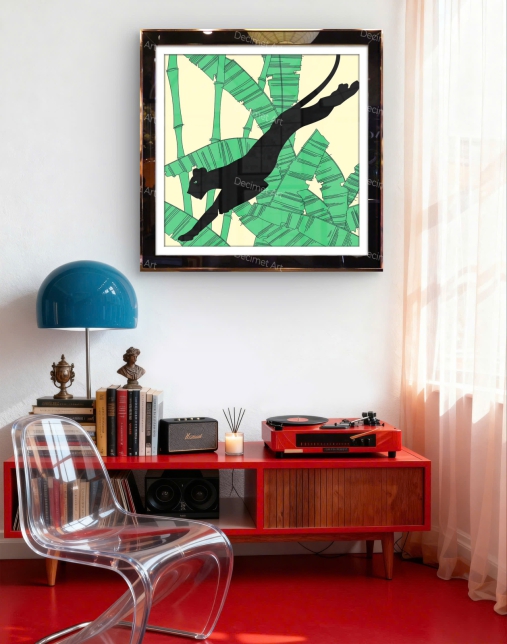 Tranh Khung Gương Báo 01