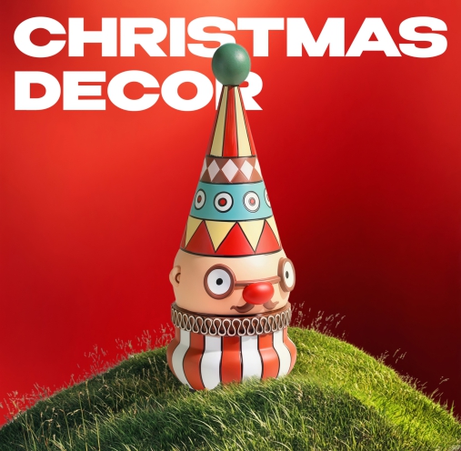 Tượng Trang Trí Giáng Sinh 002 Decimet Homedecor 2025