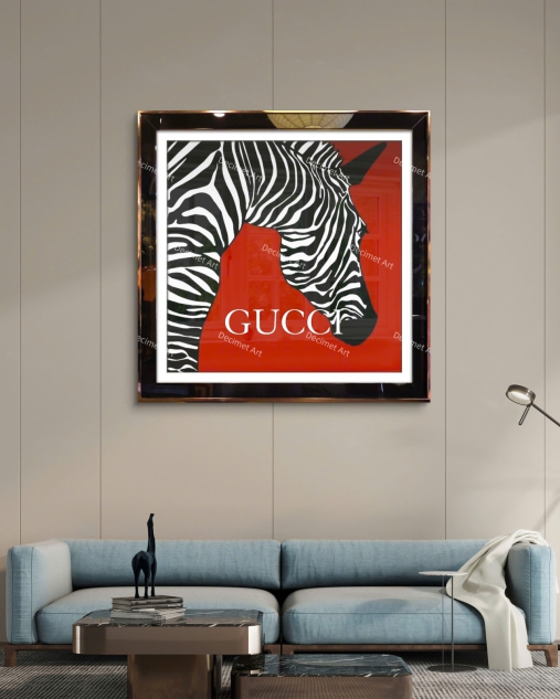 Tranh Khung Gương Gucci 002