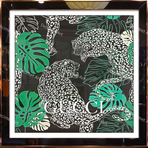 Tranh Khung Gương Gucci 001
